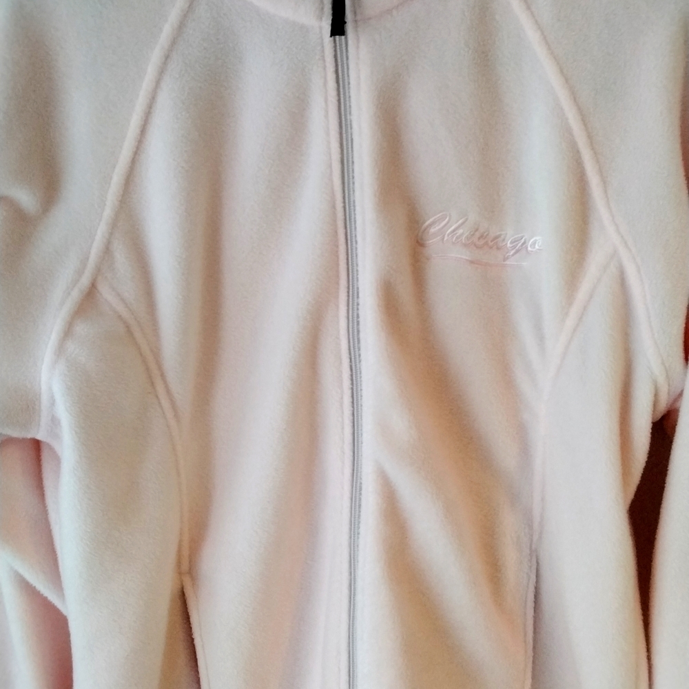 Ladies fleece jacket and baseball cap in pink - Picture 4 of 13